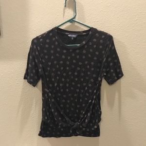 Lucky Brand Tie Detail Top Women's Small